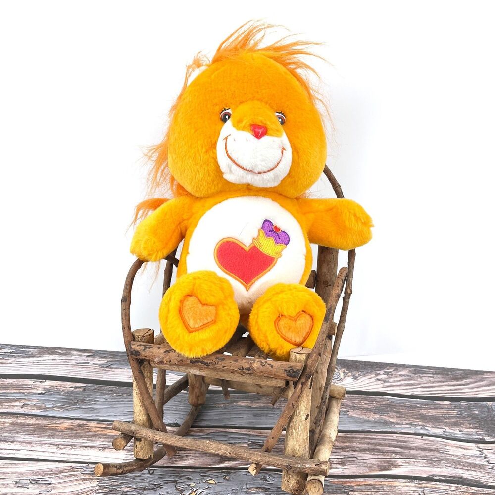 Care Bears Cousins Brave Heart Lion Plush 2004 Plush Stuffed Animal